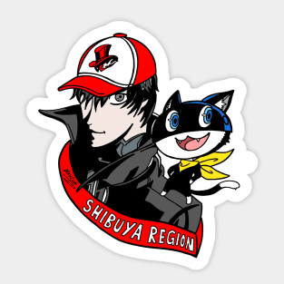 Persona 5 Shibuya Region Sticker